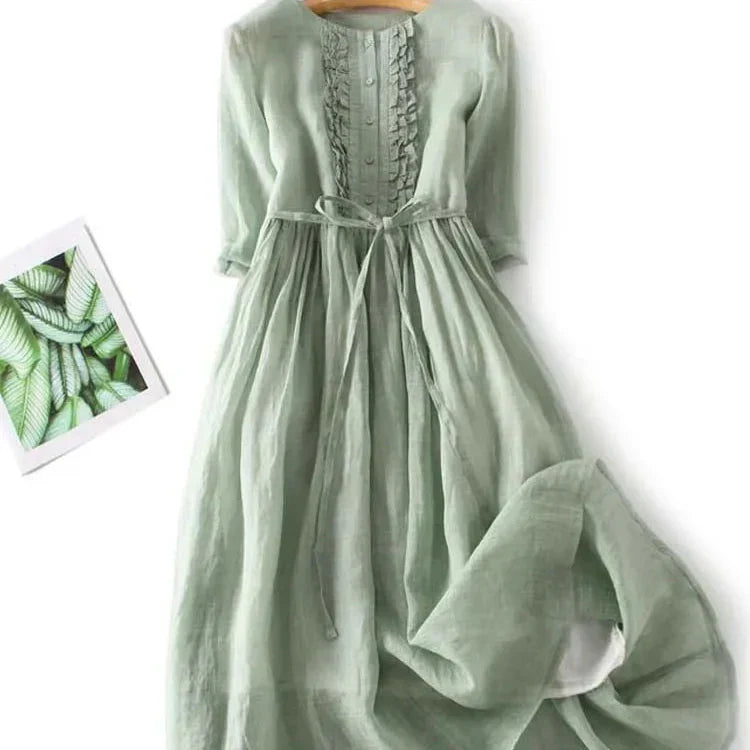 NADÈGE | FEATHERLIGHT MAXI DRESS