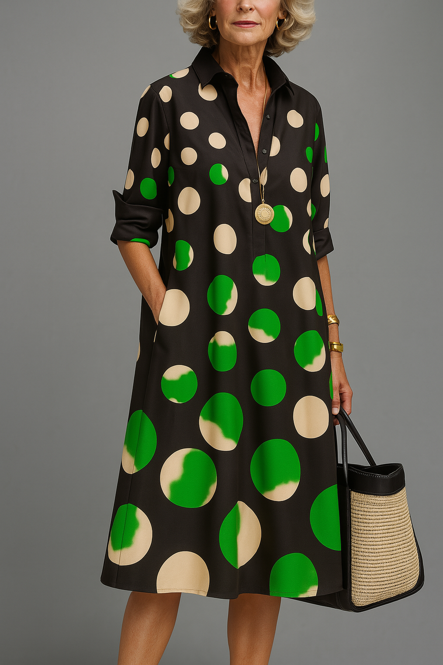 NAOMI | STYLISH AND EFFORTLESS MIDI DRESS