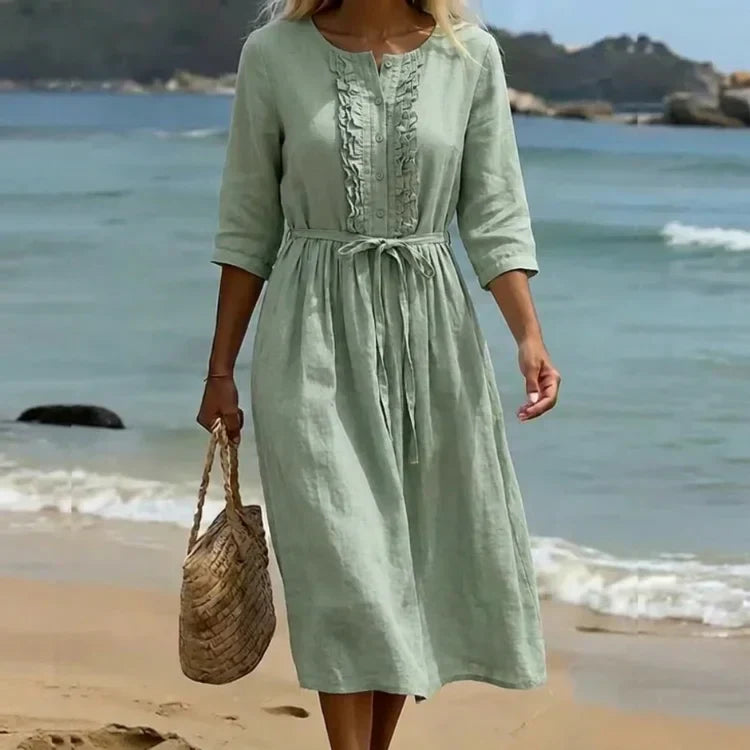 NADÈGE | FEATHERLIGHT MAXI DRESS